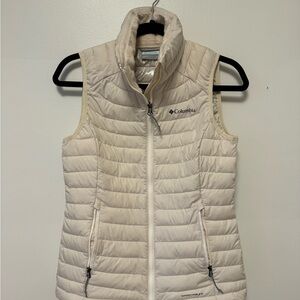 Columbia Women's Beige Puffer Vest